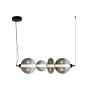 Italux Sonte PND-24352-36W-BK-SG Závěsná lampa 1x36W/LED 3000K 4425lm IP20