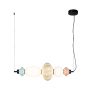 Italux Tordi PND-94721-2A-MLTI Závěsná lampa 1x18W/LED 3000K 2208lm IP20