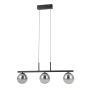 Italux Velada PND-34381-3-BK Závěsná lampa 3x15W/LED 3000K 610lm IP20
