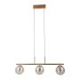 Italux Velada PND-34381-3-HBR Závěsná lampa 3x15W/LED 3000K 610lm IP20