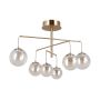 Italux Velada PND-34381-6-HBR Stropní lampa 6x30W/LED 3000K 2010lm IP20