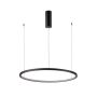 Italux Vinola PND-56135B-060RPP-BK-3KS4K-TRDIMM Závěsná lampa 1x38W/LED 3000K|4000K 3040lm IP20