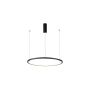 Italux Vinola PND-56135B-080RPP-BK-3KS4K-TRDIMM Závěsná lampa 1x48W/LED 3000K|4000K 3840lm IP20
