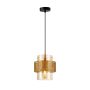 Italux Vinoti PND-22132-1S-GD-AMB Závěsná lampa 1x40W/E27 IP20