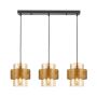 Italux Vinoti PND-22132-3S-GD-AMB Závěsná lampa 3x40W/E27 IP20