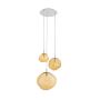 Kaspa AVIA 3 10419315 Závěsná lampa 3x25W/E27 IP20