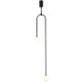 Step Into Design LOOP ST-8928S black Stropní lampa 2x20W/G9 IP20
