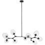 Step Into Design MODERN ORCHID ST-1232-9 TRANSPARENT Stropní lampa 9x60W/E27
