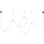 Step Into Design SNAKE MD1021-5 black Závěsná lampa 1x72W/LED 3000K IP20