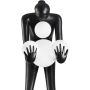 Step Into Design WOMAN DN433-F black Stojací lampa 4x40w/E27 IP20