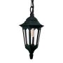 Elstead Lighting Parish PR9-BLACK Lampa wisząca 1x60W/E27 IP44