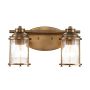 Quintiesse ASHLAND BAY QN-ASHLANDBAY2-NBR-BATH Nástěnná lampa 2x60W/E27 IP44