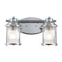 Quintiesse ASHLAND BAY QN-ASHLANDBAY2-PC-BATH Nástěnná lampa 2x60W/E27 IP44