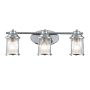 Quintiesse ASHLAND BAY QN-ASHLANDBAY3-PC-BATH Nástěnná lampa 3x60W/E27 IP44