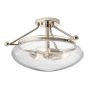 Quintiesse BELLE QN-BELLE-SF-PN Stropní lampa 3x40W/E14