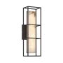 Quintiesse Blakley QN-BLAKLEY-M-BK Nástěnná lampa 1x13W/LED 3000K 800lm IP44