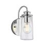 Quintiesse BRAELYN QN-BRAELYN1-PC Nástěnná lampa 1x40W/E27 IP44