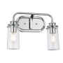 Quintiesse BRAELYN QN-BRAELYN2-PC Nástěnná lampa 2x40W/E27 IP44
