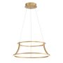 Quintiesse Cadoux QN-CADOUX-P-BG Závěsná lampa 1x54W/LED 3000K 1490lm IP20