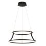 Quintiesse Cadoux QN-CADOUX-P-BK Závěsná lampa 1x54W/LED 3000K 1490lm IP20