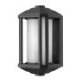 Quintiesse CASTELLE QN-CASTELLE-S-BLK Nástěnná lampa 1x60W/E27 IP44