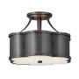 Quintiesse CHANCE QN-CHANCE-SF-S-BLB Stropní lampa 2x60W/E27