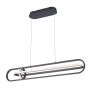 Quintiesse Demark QN-DEMARK-LP-BK Závěsná lampa 1x58W/LED 3000K 2900lm IP20