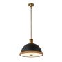 Quintiesse Doral QN-DORAL-P-M-BK Závěsná lampa 2x60W/E27 IP20