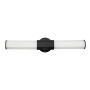 Quintiesse FACET QN-FACET-LED2-BK-BATH Nástěnná lampa 2x12W/LED 3000k 2160LM IP44