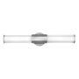 Quintiesse FACET QN-FACET-LED2-PC-BATH Nástěnná lampa 2x12W/LED 3000k 2160LM IP44