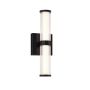 Quintiesse Fayton QN-FAYTON-S-BK Nástěnná lampa 1x14W/LED 3000K 985lm IP44