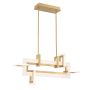 Quintiesse Inizio QN-INIZIO-LP-S-BG Stropní lampa 1x46W/LED 3000K 2086lm IP20
