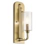 Quintiesse KIMROSE QN-KIMROSE1-BNB Nástěnná lampa 1x40W/E14