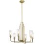 Quintiesse KIMROSE QN-KIMROSE6-BNB Lustr 6x40W/E14