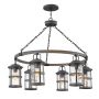 Quintiesse LAKEHOUSE QN-LAKEHOUSE6-P-DZ Závěsná lampa 6x60W/E27 IP44
