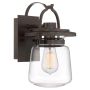 Quintiesse LASALLE QN-LASALLE-S-WT Nástěnná lampa 1x60W/E27 IP44