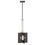 Quintiesse LUDLOW QN-LUDLOW-1P-GR Závěsná lampa 1x60W/E27