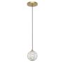 Quintiesse Marni QN-MARNI-1P-NBR Závěsná lampa 1x5W/LED 3000K 250lm IP20