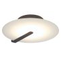 Quintiesse Nuvola QN-NUVOLA-F-M-BK Stropní lampa 1x18W/LED 3000K 800lm IP20