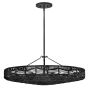 Quintiesse Ophelia QN-OPHELIA-6P-BK-BK Závěsná lampa 6x40W/E14 IP20