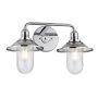 Quintiesse RIGBY QN-RIGBY2-BATH-PC Nástěnná lampa 2x40W/E27 IP44