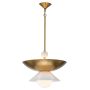 Quintiesse Saucer QN-SAUCER-4P-L-AB-OPAL Závěsná lampa 3x40W/E14 IP20