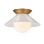 Quintiesse Saucer QN-SAUCER-FM-AB-OPAL Stropní lampa 1x40W/E27 IP20