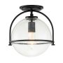 Quintiesse SOMERSET QN-SOMERSET-F-C-BK Stropní lampa 1x60W/E27