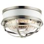 Quintiesse TOLLIS QN-TOLLIS-F-BN Stropní lampa 2x40W/E27