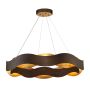 Quintiesse Vaughan QN-VAUGHAN-P-L-BRZ-GD Závěsná lampa 1x105W/LED 3000K 1854lm IP20