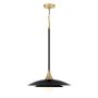 Quintiesse Welsh QN-WELSH-P-BK Závěsná lampa 1x15W/LED 3000K 750lm IP20