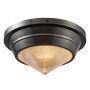 Quintiesse Willard QN-WILLARD-F-S-UBZ-PG Stropní lampa 1x60W/E14 IP20