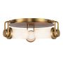 Quintiesse Wynwood QN-WYNWOOD-F-VBS Stropní lampa 3x60W/E14 IP20