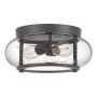 Elstead Lighting QUOIZLE QZ-TRILOGY-FS-OZ Stropní lampa 2x60W/E27